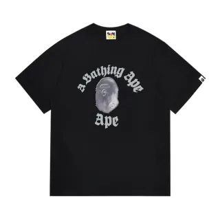 A Bathing Ape Graphic Print Black T-Shirt
