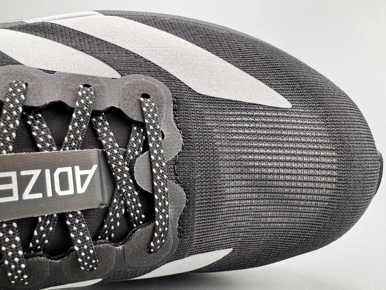 Adidas Adizero Evo.S Black Silver Running Shoes 4