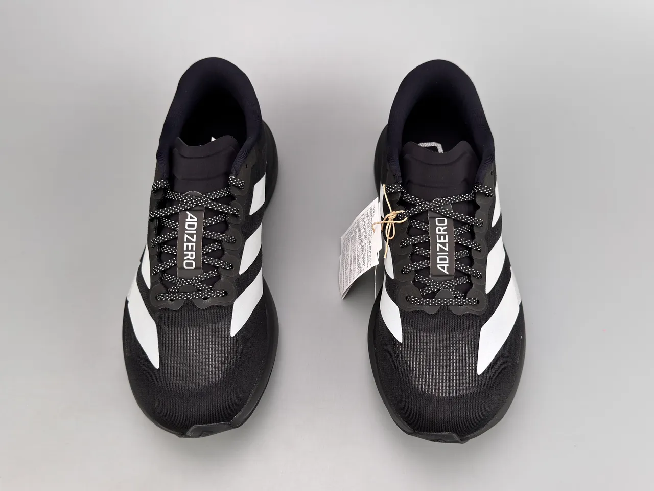 Adidas Adizero Evo.S Black Silver Running Shoes 9