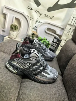 Adidas Chaussures Lifestyle Vert Armée Mesh et Superposition Synthétique 9