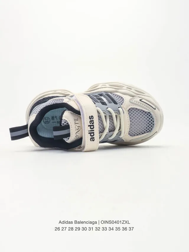 Adidas بيج أرجواني منصة نعل شبكي و صناعي طبقة علوية حذاء رياضي سميك 9