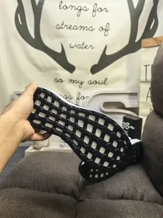 Adidas Chaussures Lifestyle Noires Grises Haut en Tricot Panneau Latéral à Trois Rayures 12