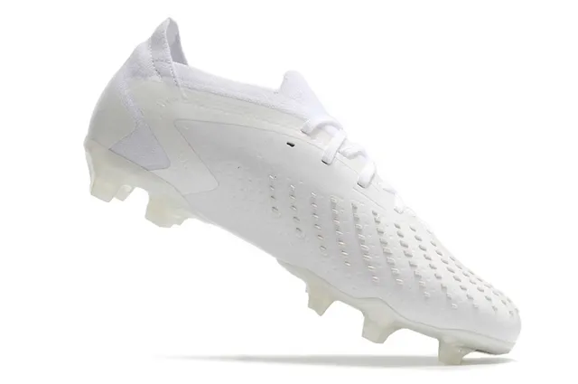 Adidas Black Pink Bottine de Football à Coupe Basse Empiègne Synthétique Texturée Ground Firme Chaussures de Football 2
