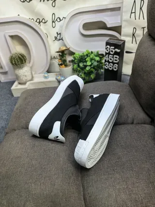 Adidas Black White Slip-On Elasticated Upper Lifestyle Sneakers 6