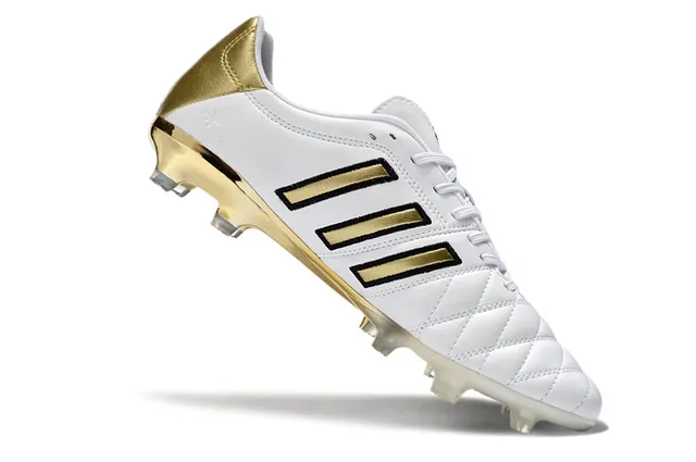 Adidas Copa Pure Gold جلد مبطن أرضية صلبة أحذية كرة القدم 2