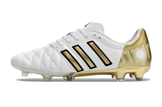 Adidas Copa Pure Gold جلد مبطن أرضية صلبة أحذية كرة القدم 7