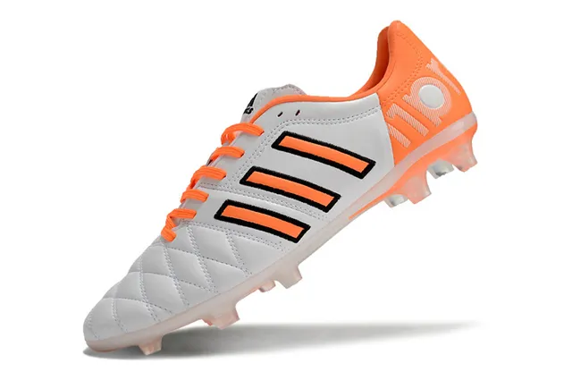 Adidas Copa Pure Gold جلد مبطن أرضية صلبة أحذية كرة القدم 9