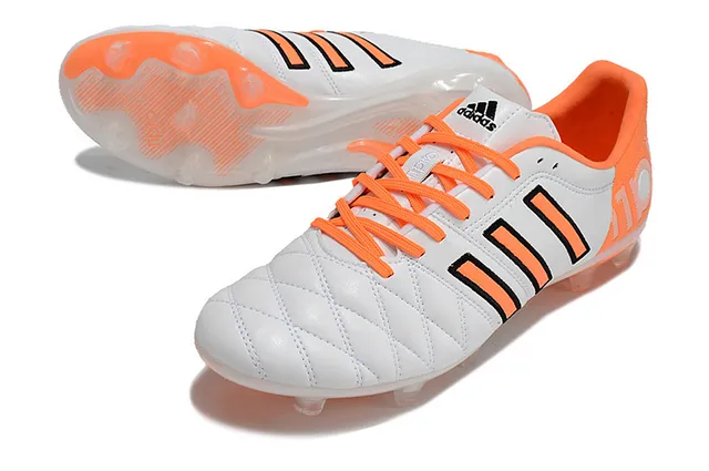 Adidas Copa Pure Gold جلد مبطن أرضية صلبة أحذية كرة القدم 10