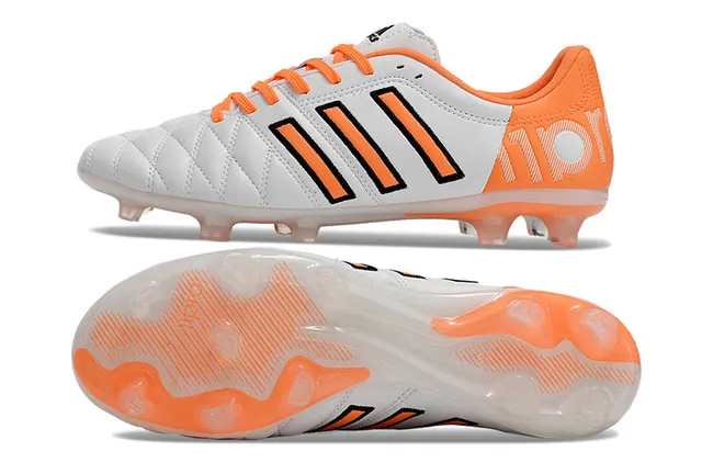 Adidas Copa Pure Gold جلد مبطن أرضية صلبة أحذية كرة القدم 13