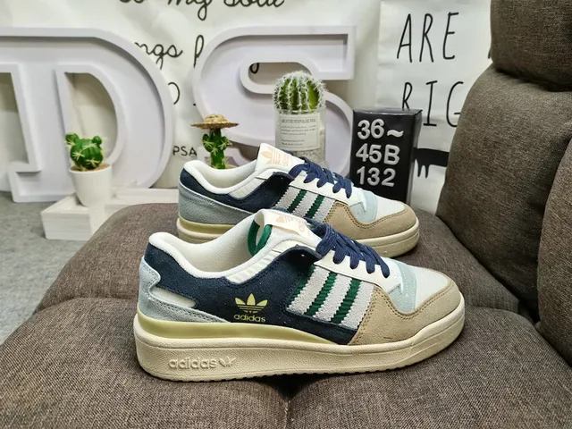 Adidas Forum 84 Low Zapatillas Lifestyle Blancas Grises Azules 11