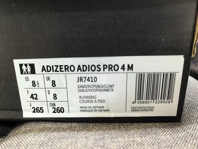 Adidas Or Violet Sculpté Intermédiaire Maille Ingénierisée Upper Chaussures de Course 2