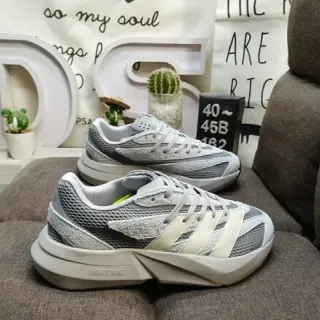 Adidas Lightstrike Platform Sneaker رمادي كريمي للستايل الحياتي