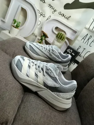 Adidas Lightstrike Platform Sneaker Gris Crème Lifestyle Sneakers 7