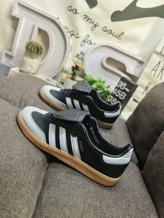 Adidas Samba Preto Branco Goma Lifestyle 7