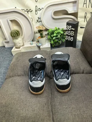 Adidas Samba Preto Branco Goma Lifestyle 8