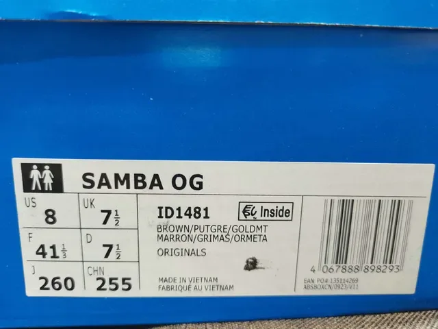 Adidas Samba Brown White Grey Lifestyle Sneakers 2