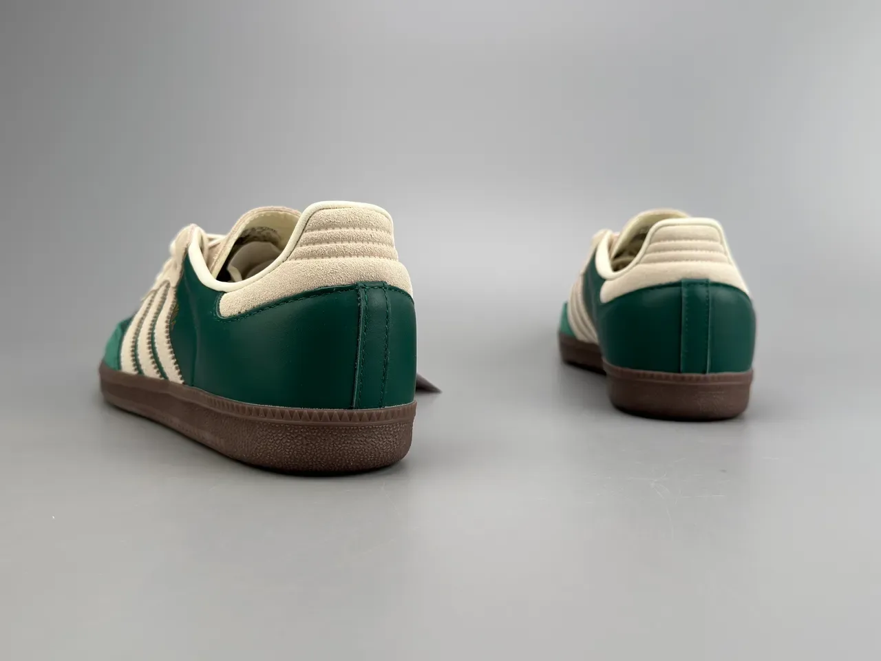 Adidas Samba Verde y Crema Zapatillas Lifestyle 6