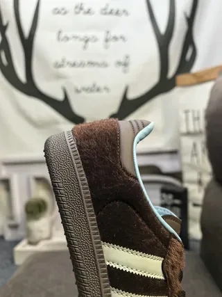 Adidas Samba OG Marron Off-White Bleu Clair Sneakers Lifestyle 9