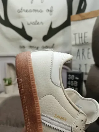 Adidas Samba OG Off-White Gum zapatillas lifestyle 3