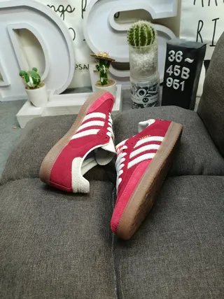 Adidas Samba OG Chaussures lifestyle rouge et blanc 6