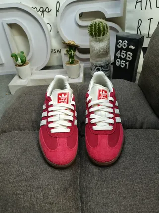 Adidas Samba OG Chaussures lifestyle rouge et blanc 10