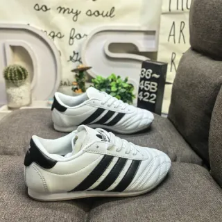 Adidas Samba OG أبيض أسود حذاء رياضي أسلوب حياة