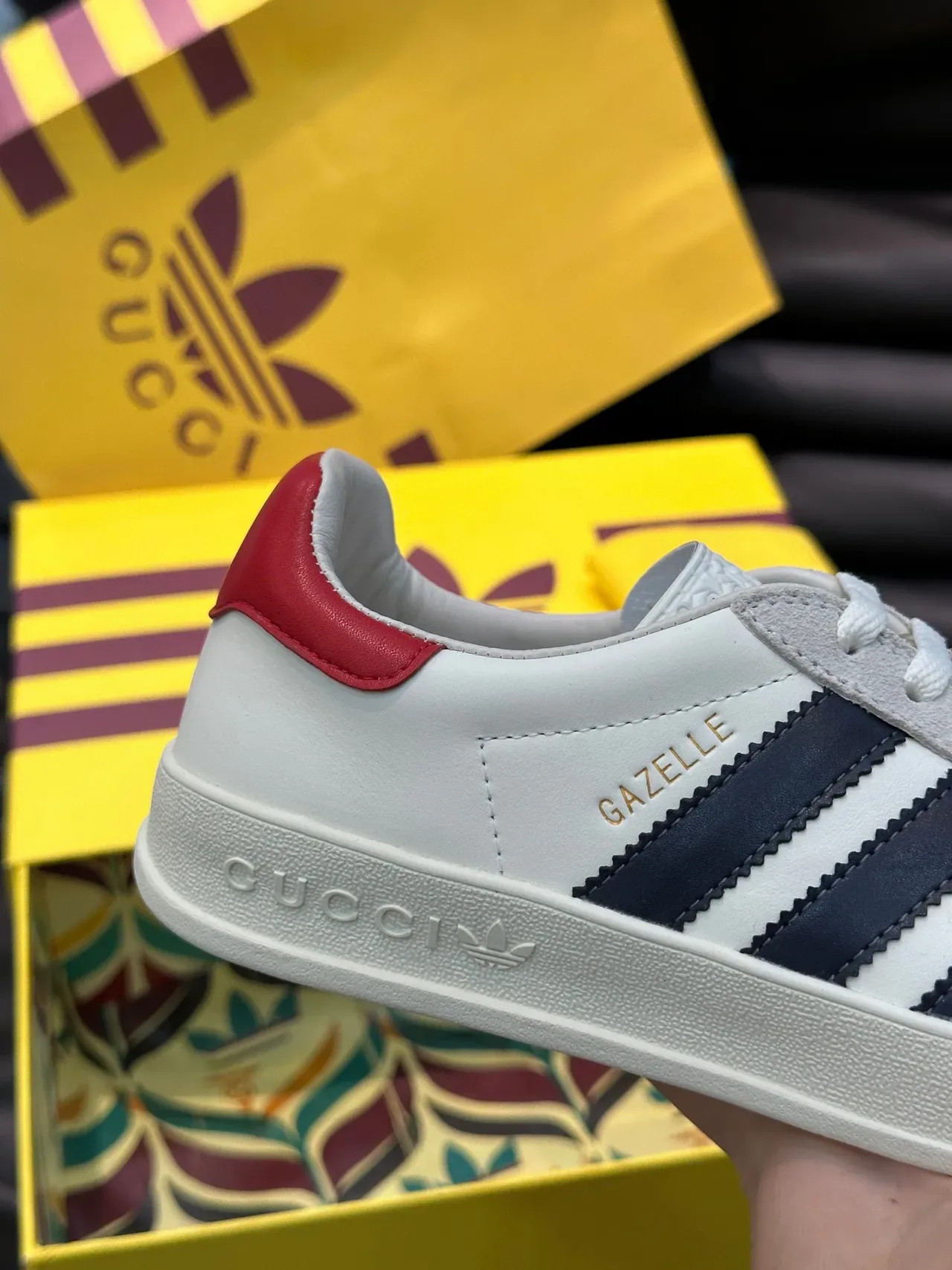 Adidas Samba OG Blanco Marino Rojo Zapatillas Lifestyle 4