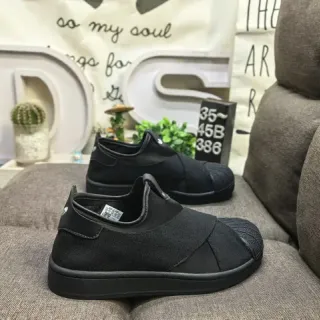 Adidas Samba Slip-On أسود نمط حياة رياضي