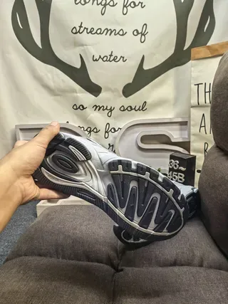 Adidas Zapatillas Lifestyle Plata Malla Metálica 4