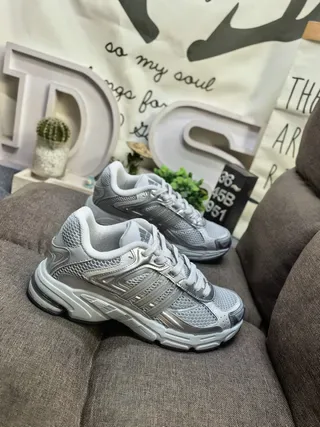 Adidas Zapatillas Lifestyle Plata Malla Metálica 9