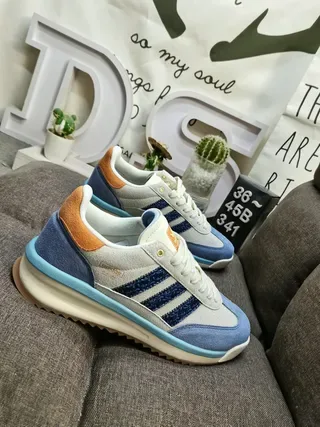Adidas SL '72 Verde Oscuro y Negro Zapatillas Lifestyle 19