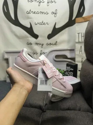 Adidas Superstar Rose Poussière Chaussures Lifestyle 5