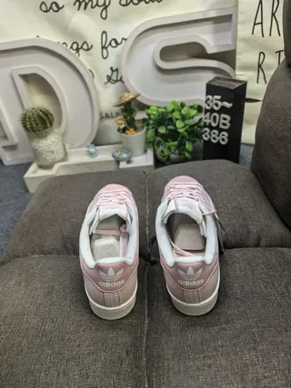 Adidas Superstar Rose Poussière Chaussures Lifestyle 8