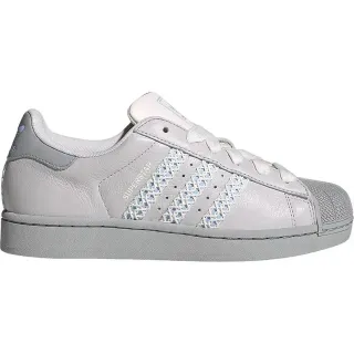 أديداس سوبرستार رمادي أزرق Shell-Toe منسوج ثلاث شرائط أحذية رياضية نمط حياة