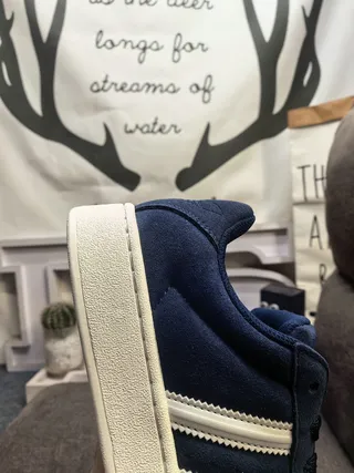 Adidas Superstar Tênis Lifestyle em Camurça Azul Marinho 3