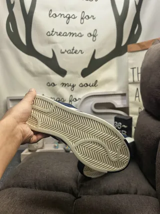 Adidas Superstar Tênis Lifestyle em Camurça Azul Marinho 4