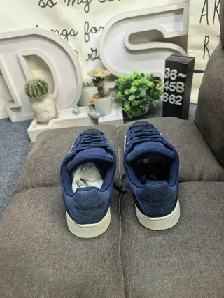 Adidas Superstar Tênis Lifestyle em Camurça Azul Marinho 8