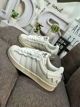 Adidas Superstar Sneakers Lifestyle Rose Pastel Shell-Toe 7