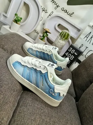 Adidas Superstar Sneakers Lifestyle Rose Pastel Shell-Toe 16