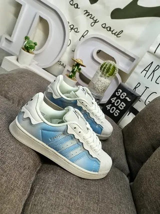 Adidas Superstar Sneakers Lifestyle Rose Pastel Shell-Toe 18