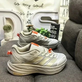 Adidas TERREX بيج أورانج ثلاث شرائط لوح جانبي حذاء رياضي أسلوب حياة