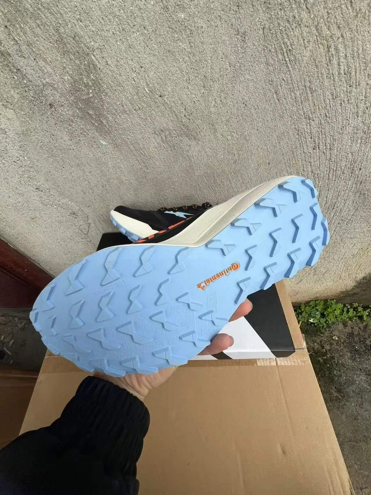 Adidas TERREX Lightstrike Pro काली सफेद ट्रेल रनिंग जूते 12