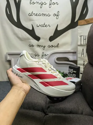 Adidas 白黑 工程网面鞋面 三条侧边品牌 跑鞋 15