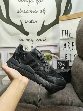 Adidas Tênis Brancos Amarelos Solado Médio Listra Três Painel Lateral Chunky Sneakers 5