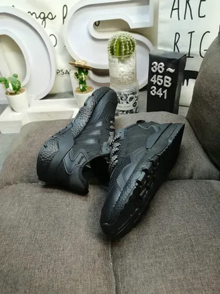 Adidas Tênis Brancos Amarelos Solado Médio Listra Três Painel Lateral Chunky Sneakers 6