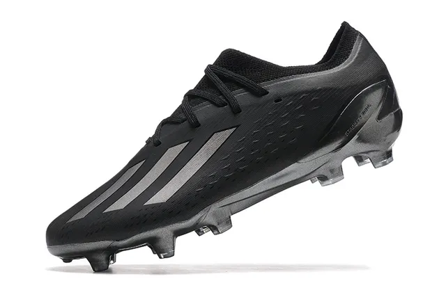 Adidas X Speedflow Noir Argent Terrain ferme Chaussures de football 4