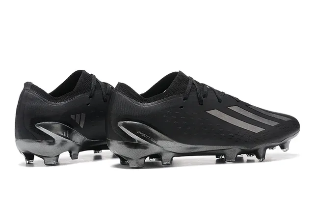 Adidas X Speedflow Noir Argent Terrain ferme Chaussures de football 5