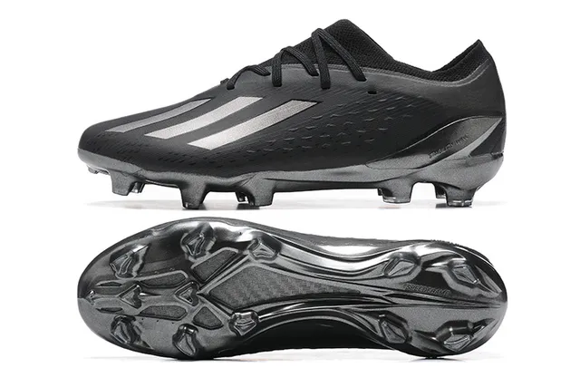 Adidas X Speedflow Noir Argent Terrain ferme Chaussures de football 9