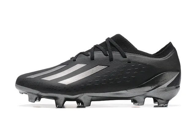 Adidas X Speedflow Noir Argent Terrain ferme Chaussures de football 10