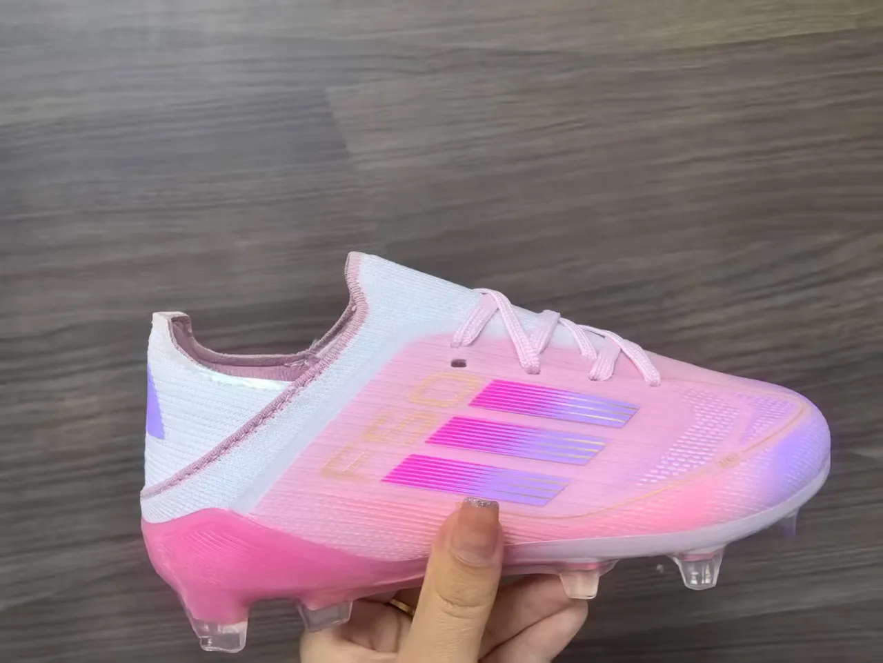 Adidas X Speedflow Gradient Pink Firm-Ground Soccer Shoes 11